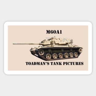 M60A1 blk-txt Magnet